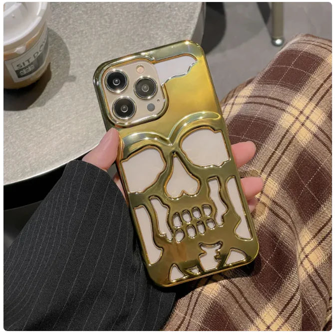 3D Skull Phone Case For I-Phone - Sno's Finds