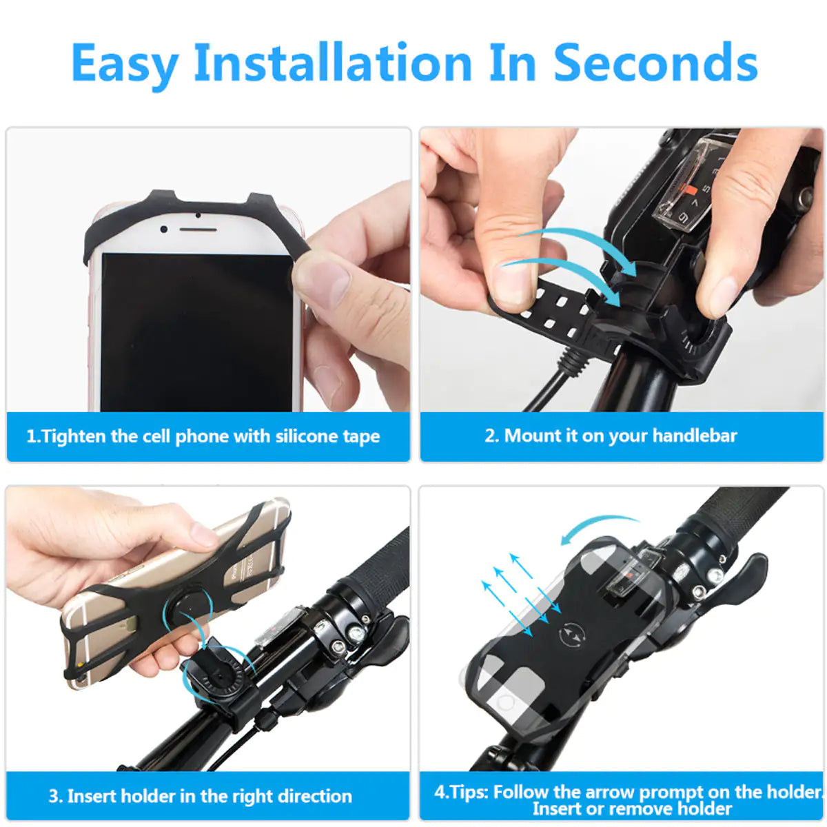 All Rounder 360 Bike Phone Holder - Sno's Finds