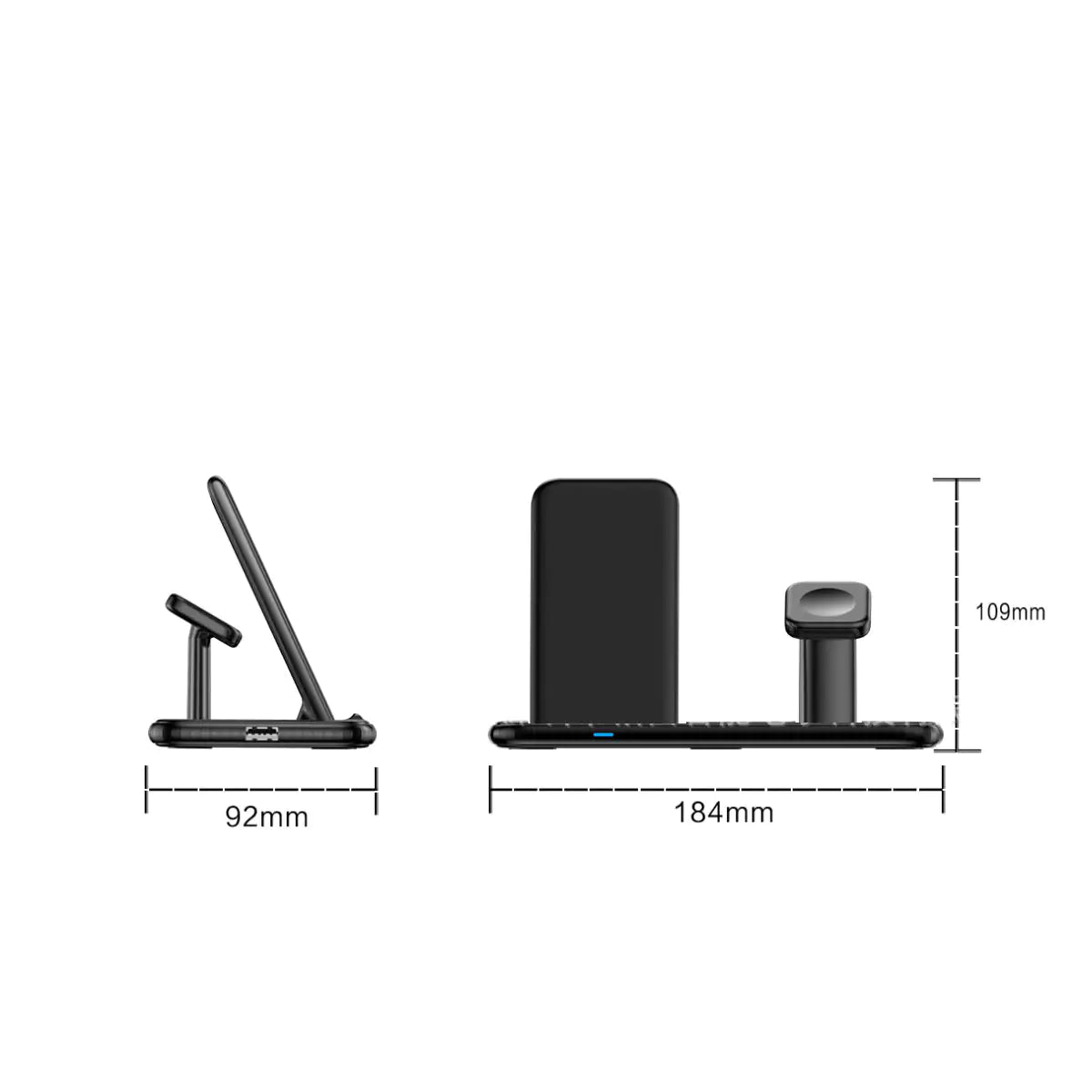 4 in 1 Wireless Fast Charging Hub - Sno's Finds