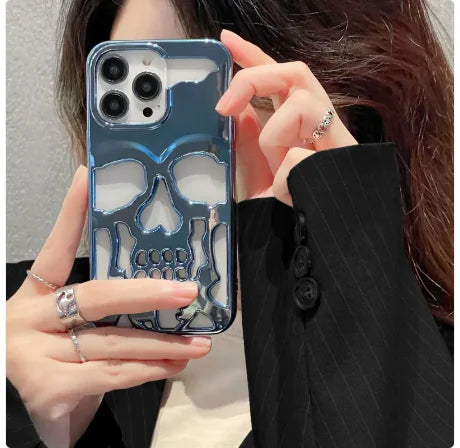 3D Skull Phone Case For I-Phone - Sno's Finds