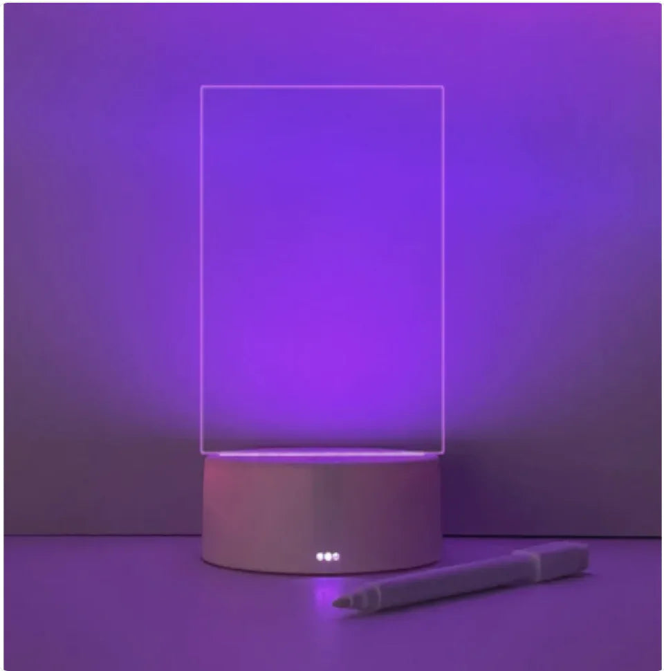 Transparent LED Acrylic Tablet Stand - Sno's Finds