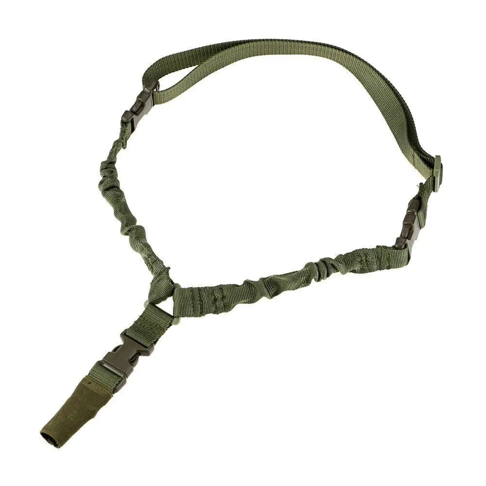 Heavy Duty Tactical Single Point Gun Rifle Sling Adjust & Quick Detach QD Buckle - Sno's Finds