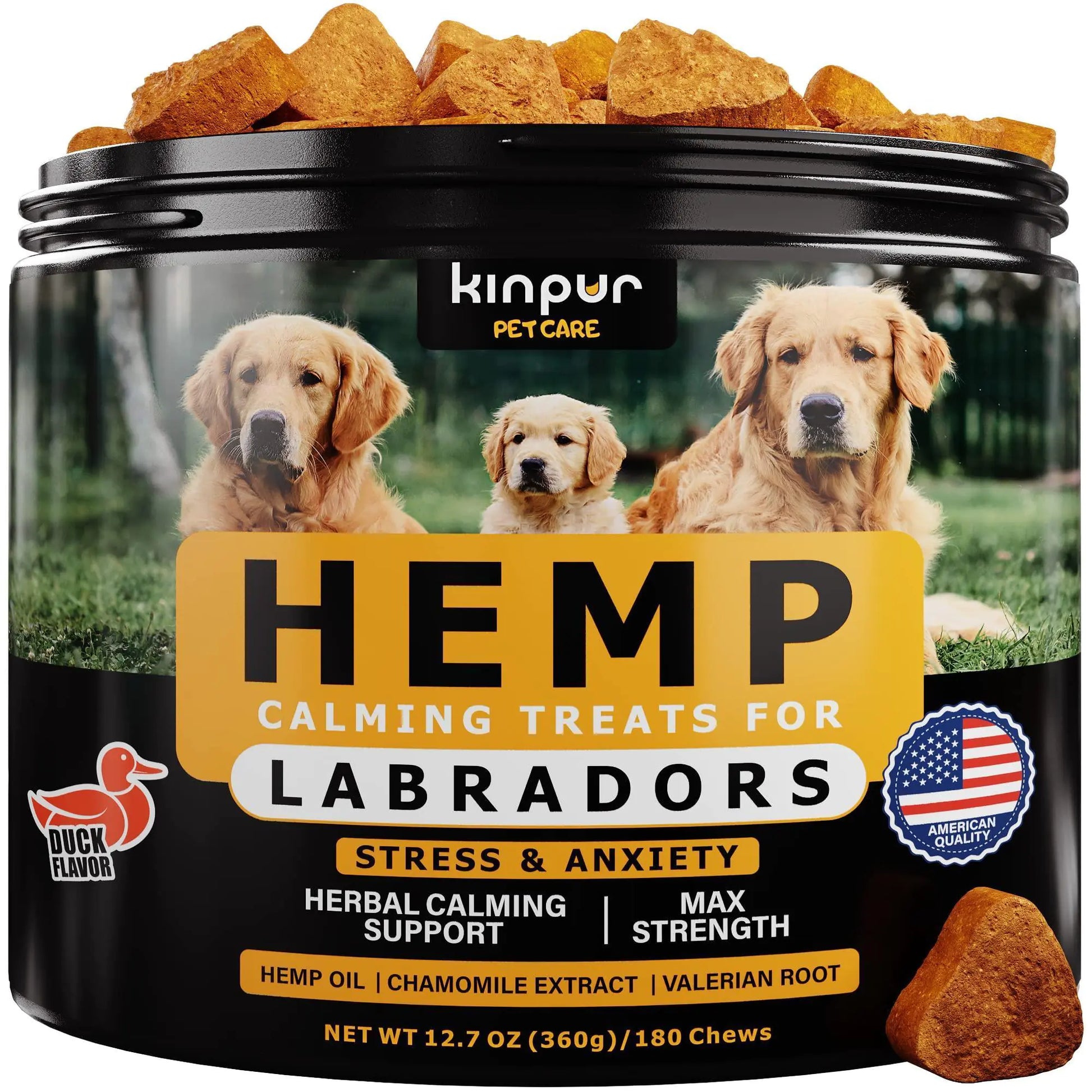 Calming Chews for Labrador Dogs with Valerian Root and Hemp Oil   Aid during Car - Sno's Finds