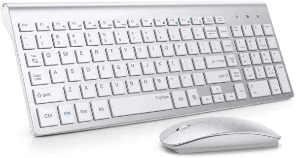 Wireless Keyboard And Ergonomic Mouse Set - Sno's Finds