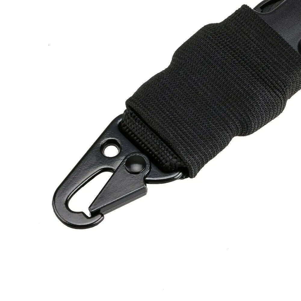 Heavy Duty Tactical Single Point Gun Rifle Sling Adjust & Quick Detach QD Buckle - Sno's Finds