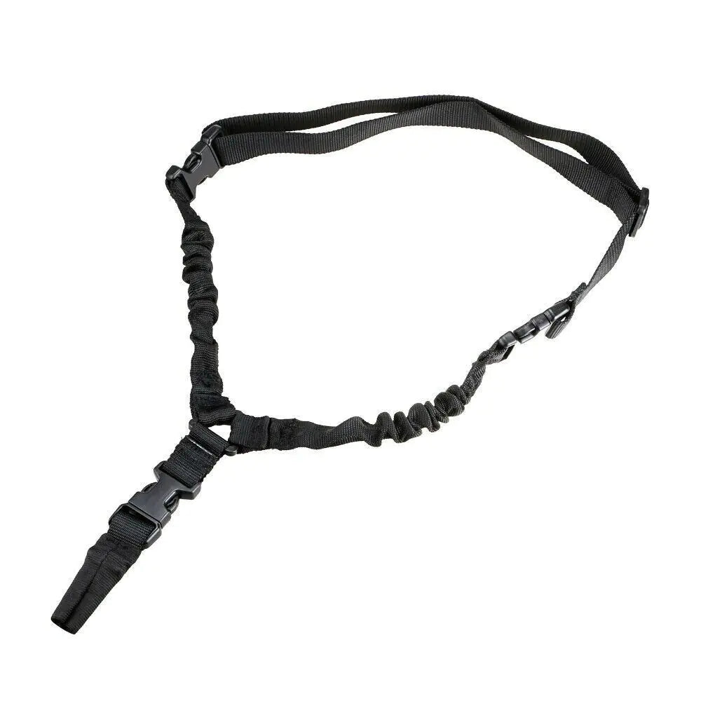 Heavy Duty Tactical Single Point Gun Rifle Sling Adjust & Quick Detach QD Buckle - Sno's Finds