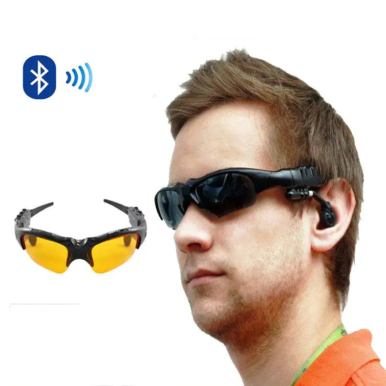 Day and Night Sunglasses with Bluetooth headphone and handsfree talk - Sno's Finds