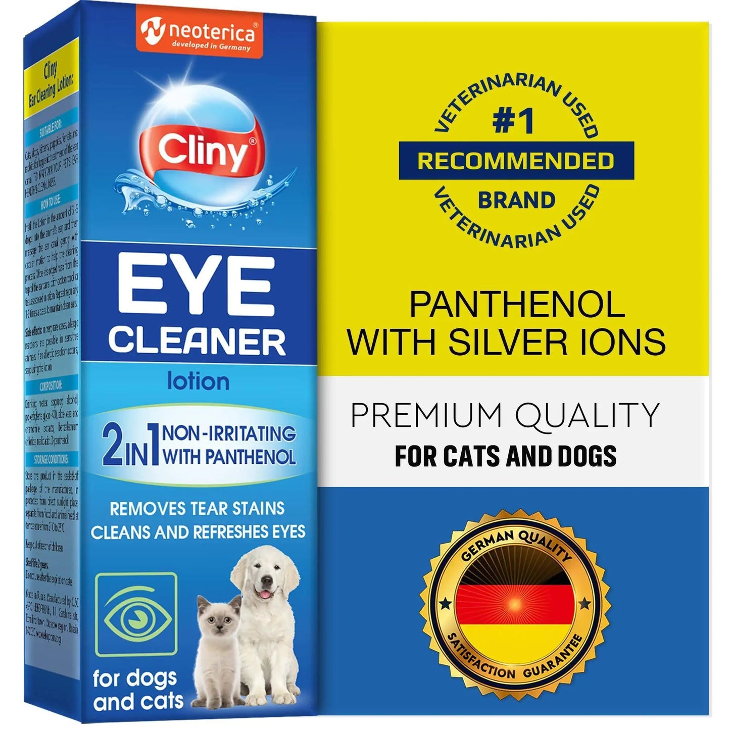 Cat Dog Eye Wash Drops Tear Stain Remover Cleaner Eye Infection Treatment - Sno's Finds