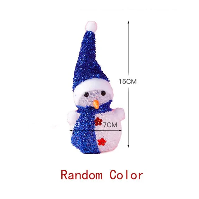 Solar Christmas Lights Snowman - Sno's Finds