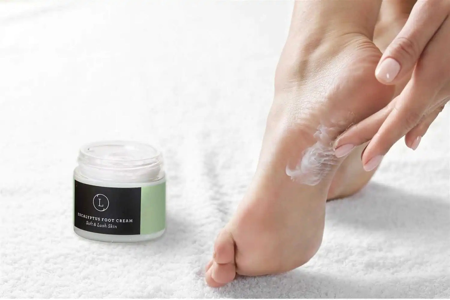 Eucalyptus Shea Butter Foot Cream with CBD (THC free) - Sno's Finds