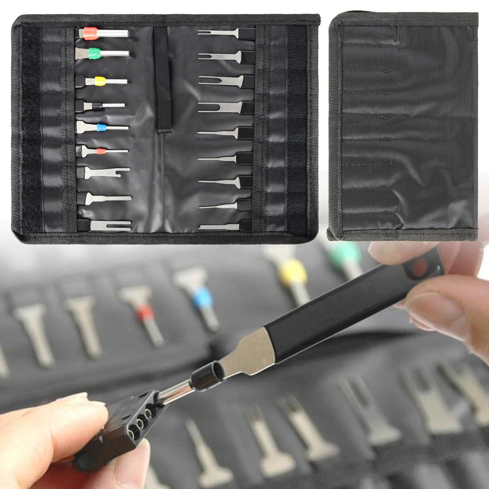 18Pcs Heavy Duty Thick Car Terminal Removal Kit Wire Connector Pin Release Tool - Sno's Finds