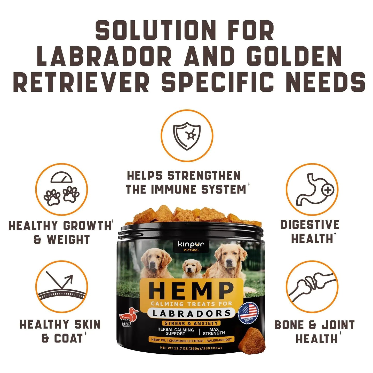 Calming Chews for Labrador Dogs with Valerian Root and Hemp Oil   Aid during Car - Sno's Finds