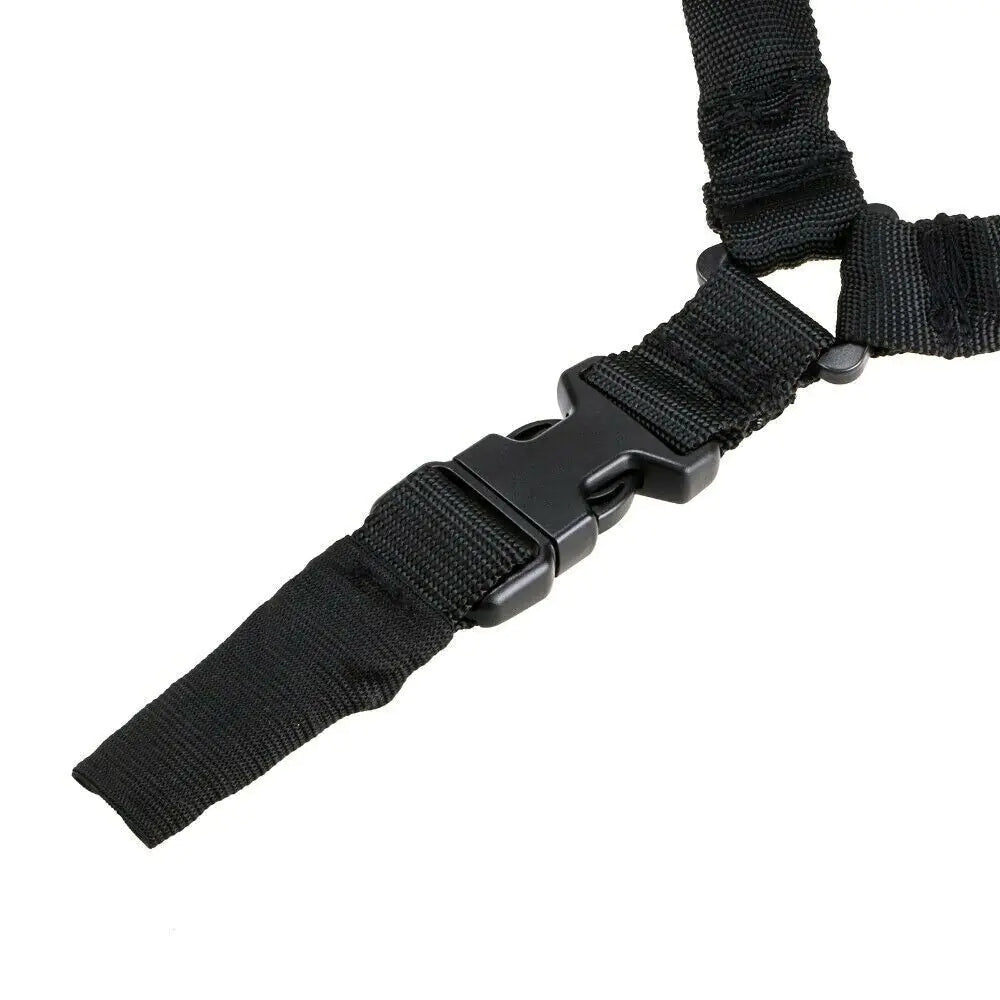 Heavy Duty Tactical Single Point Gun Rifle Sling Adjust & Quick Detach QD Buckle - Sno's Finds