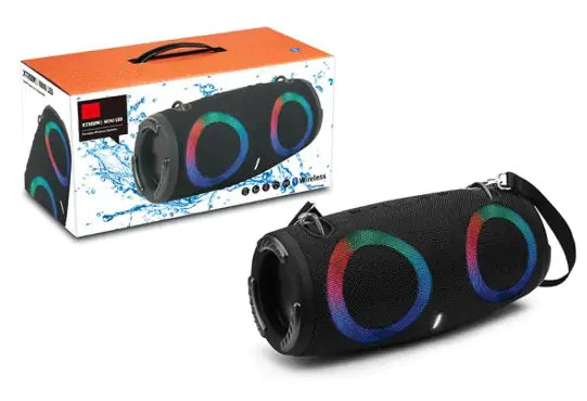 Bluetooth Speaker With RGB Colored Lights - Sno's Finds