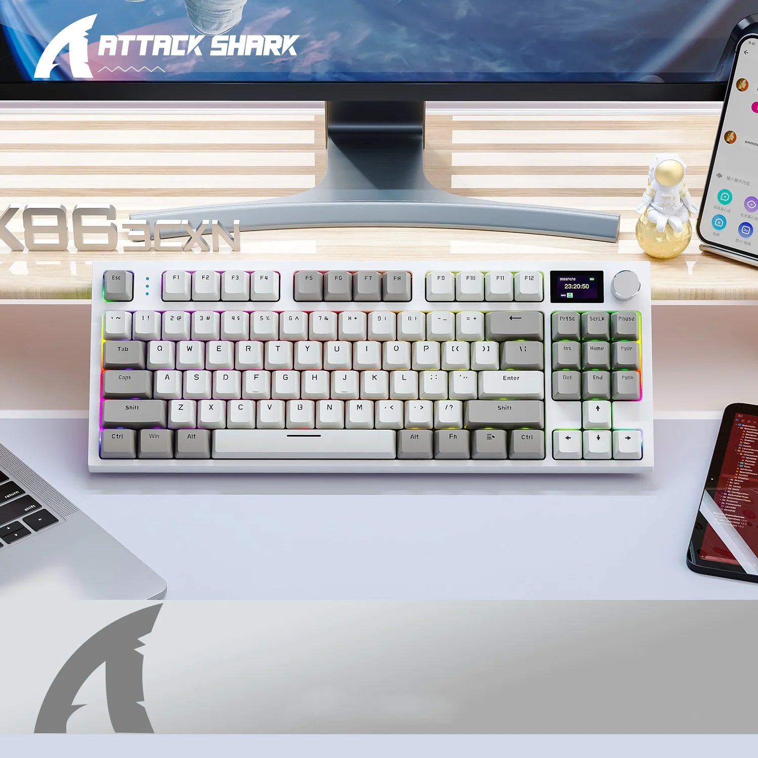 K86 RGB Bluetooth Wireless Keyboard - Sno's Finds