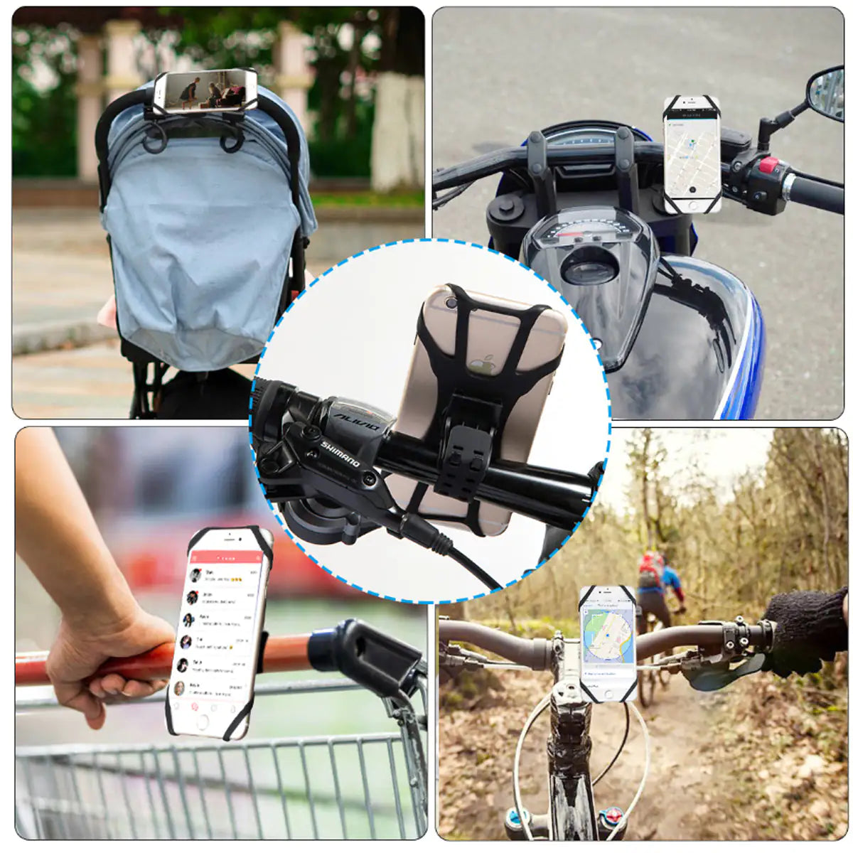 All Rounder 360 Bike Phone Holder - Sno's Finds