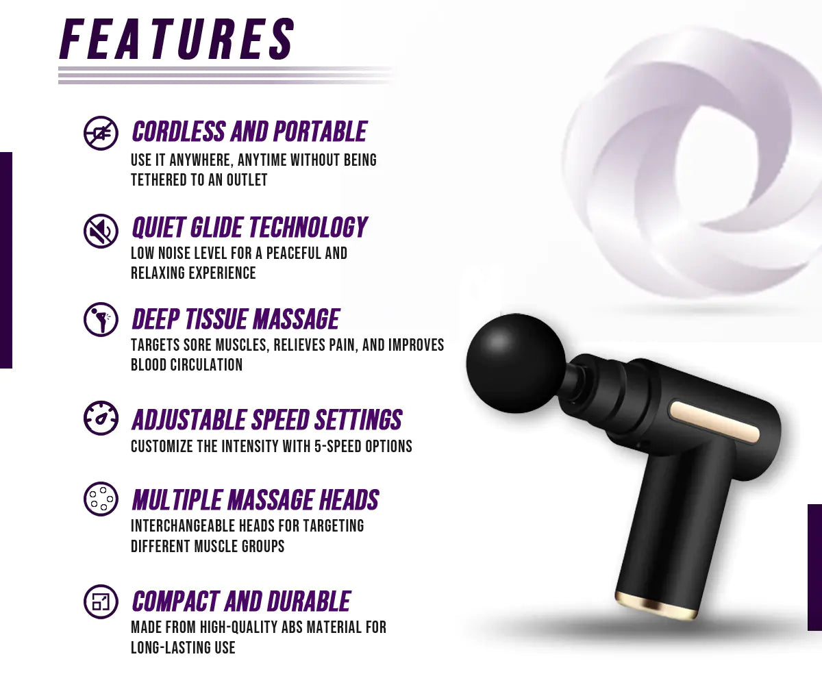 Muscle Massage Gun - Sno's Finds