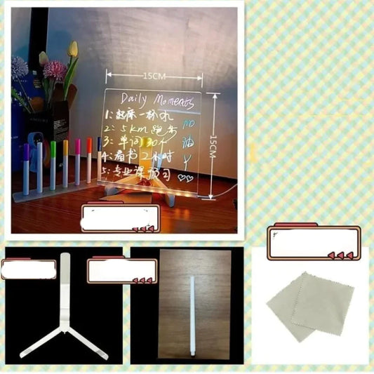 LED Fluorescent Message Writing Board - Sno's Finds