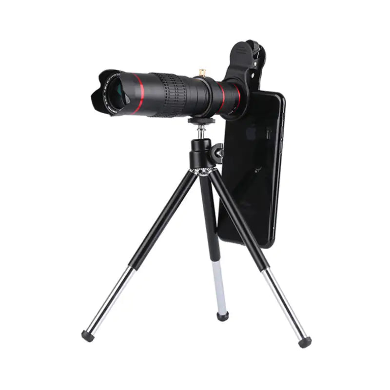 Zoomba Zoom-able 4K HD Telescopic Lens 18X With Tripod - Sno's Finds