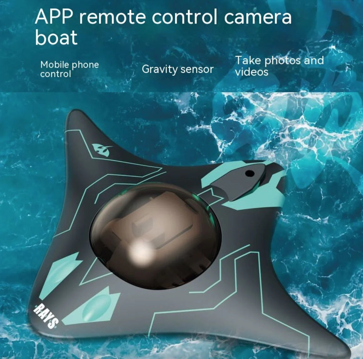 Remote Control Underwater Camera Boat - Sno's Finds