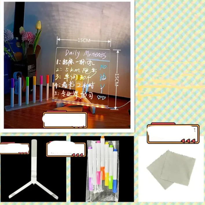 LED Fluorescent Message Writing Board - Sno's Finds