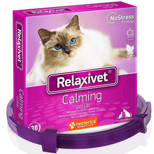 Cat Calming Collar Pet Anti Anxiety Products Feline Calm Pheromones Collars 1 Pc - Sno's Finds