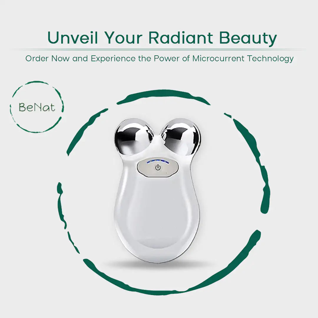 Microcurrent Facial Toning Massager - Sno's Finds