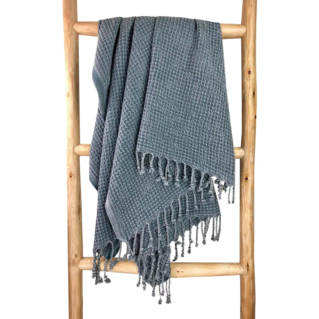 Waffle Weave Turkish Towel - Sno's Finds