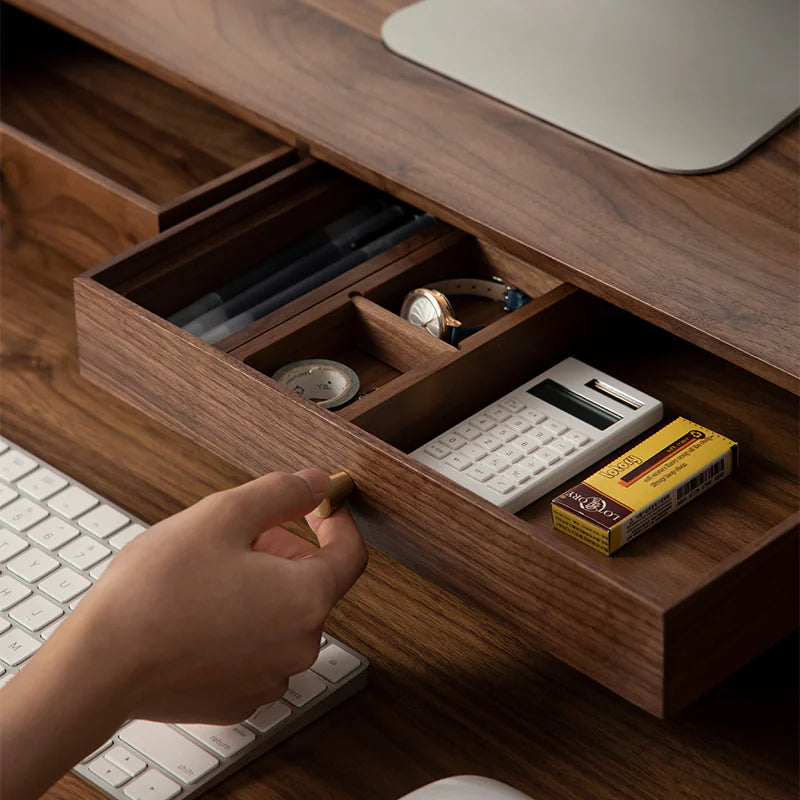 Wooden Desk Organizer Set