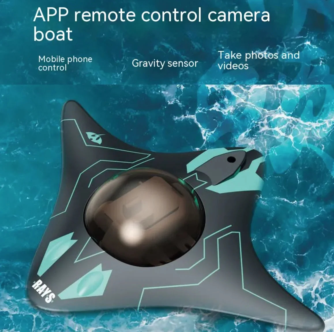 Remote Control Underwater Camera Boat - Sno's Finds