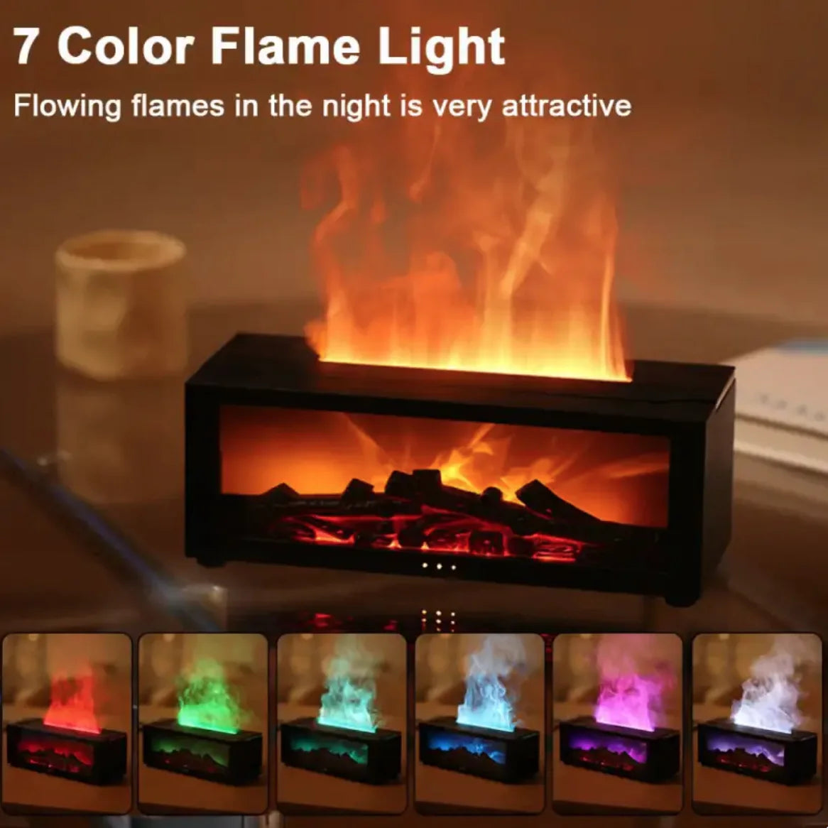 3D Flame Aromatherapy Diffuser - Sno's Finds