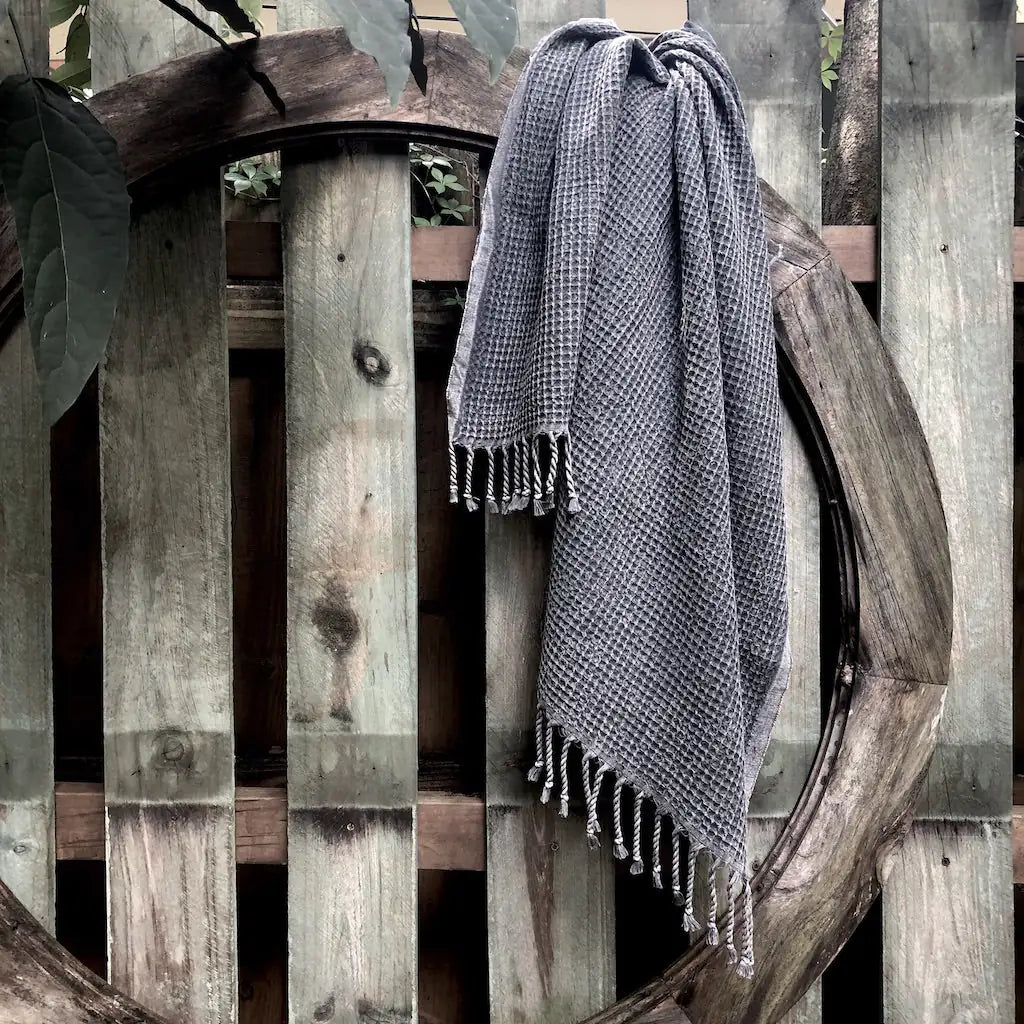 Waffle Weave Turkish Towel - Sno's Finds