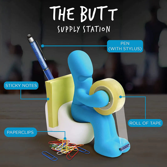 GAG Gift - Tape Dispenser Desktop Supply Station - Sno's Finds