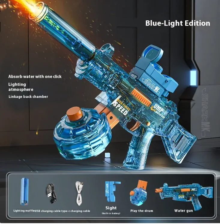 Light UMP45 Electric Water Gun Large Capacity - Sno's Finds