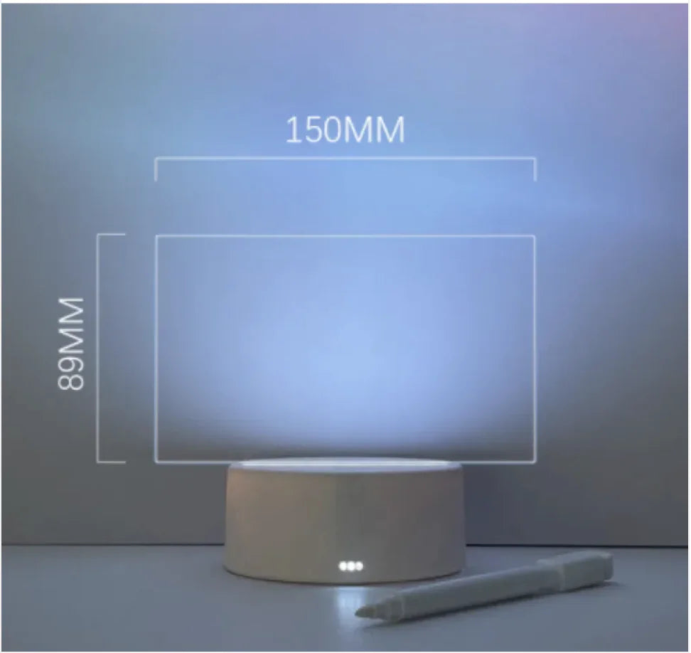 Transparent LED Acrylic Tablet Stand - Sno's Finds